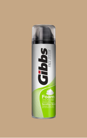 Gibbs Face System sensitive skin